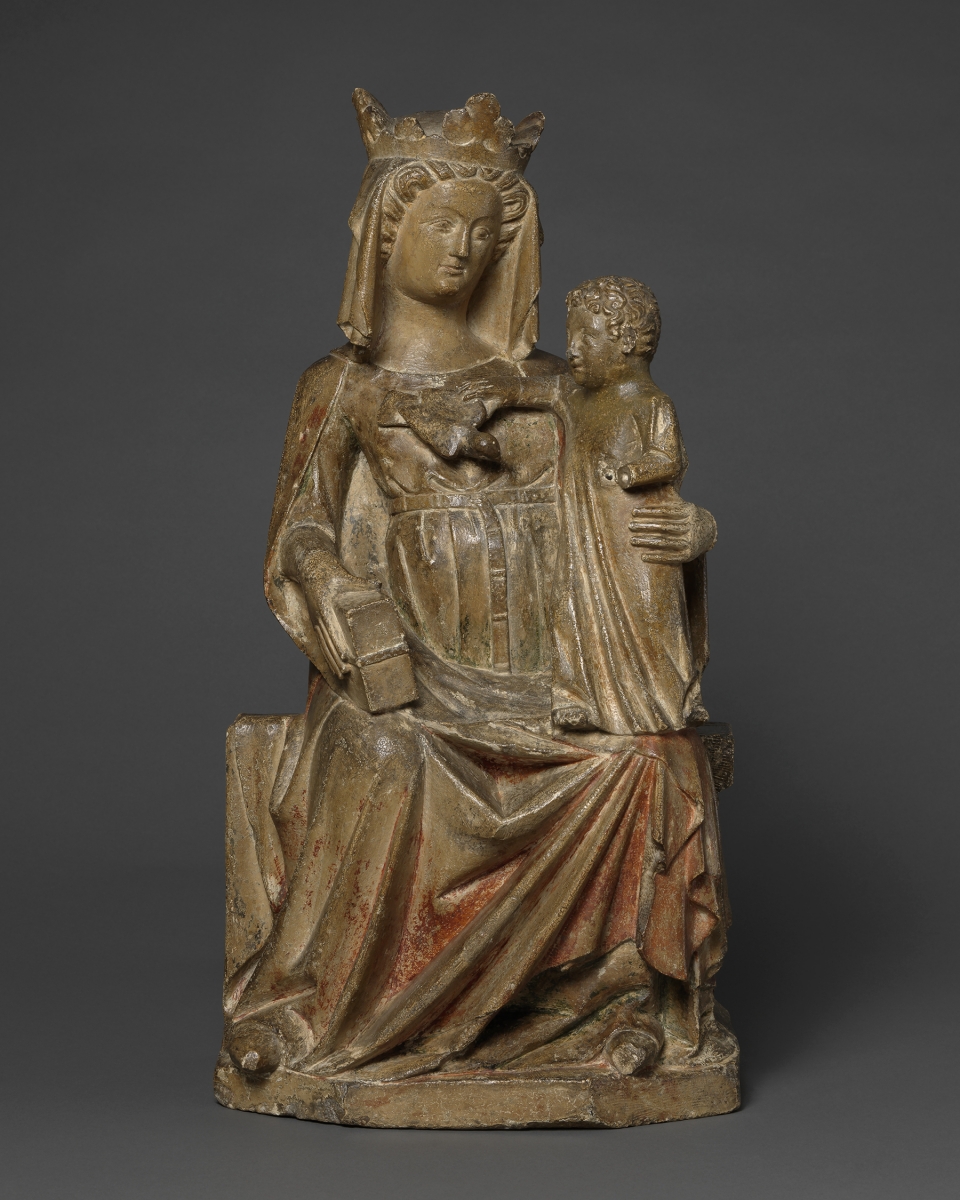 Enthroned Virgin and Child, France, Lorraine, c. 1330