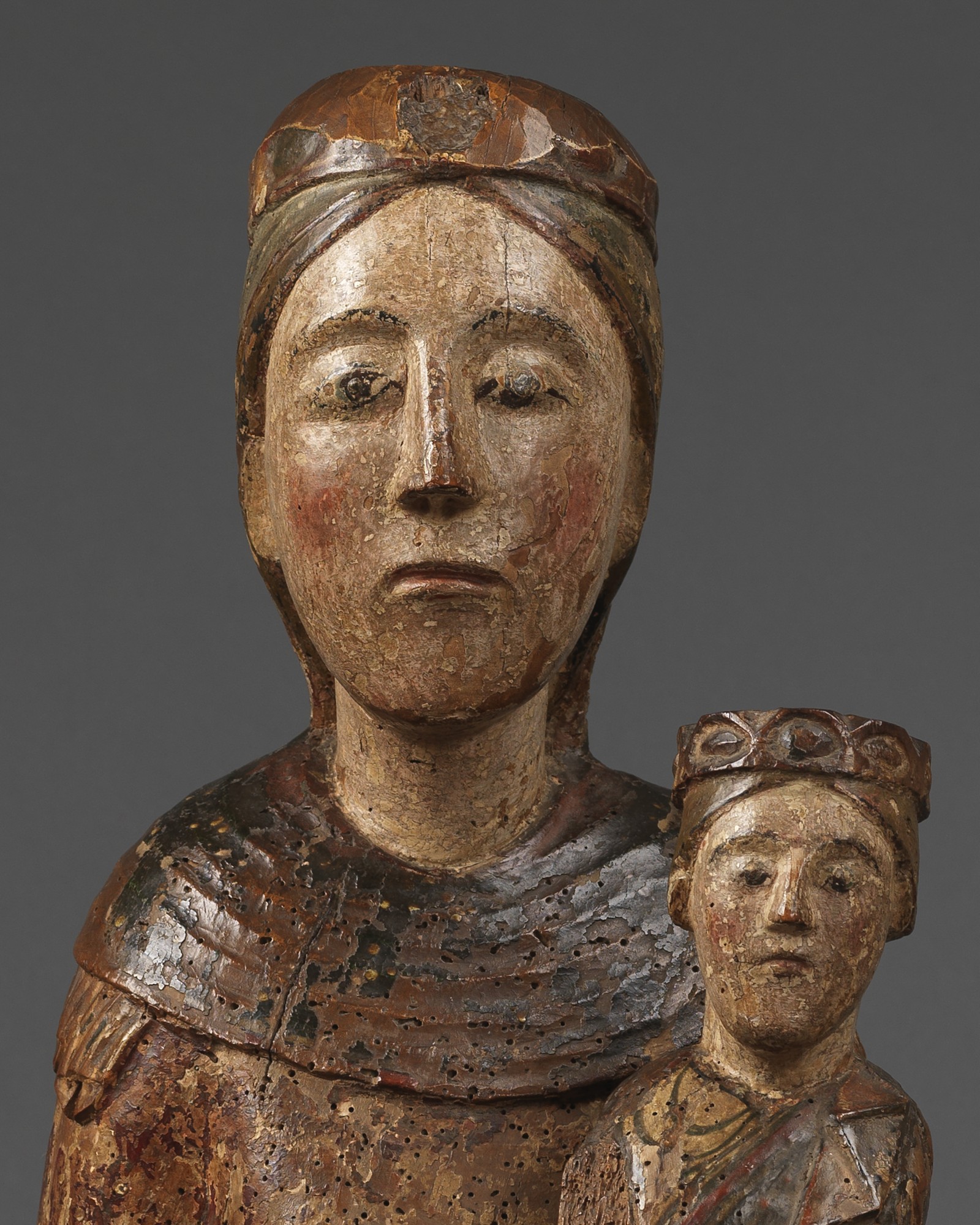 Enthroned Virgin and Child, Sedes Sapientiae, Eastern France, last quarter 12th century