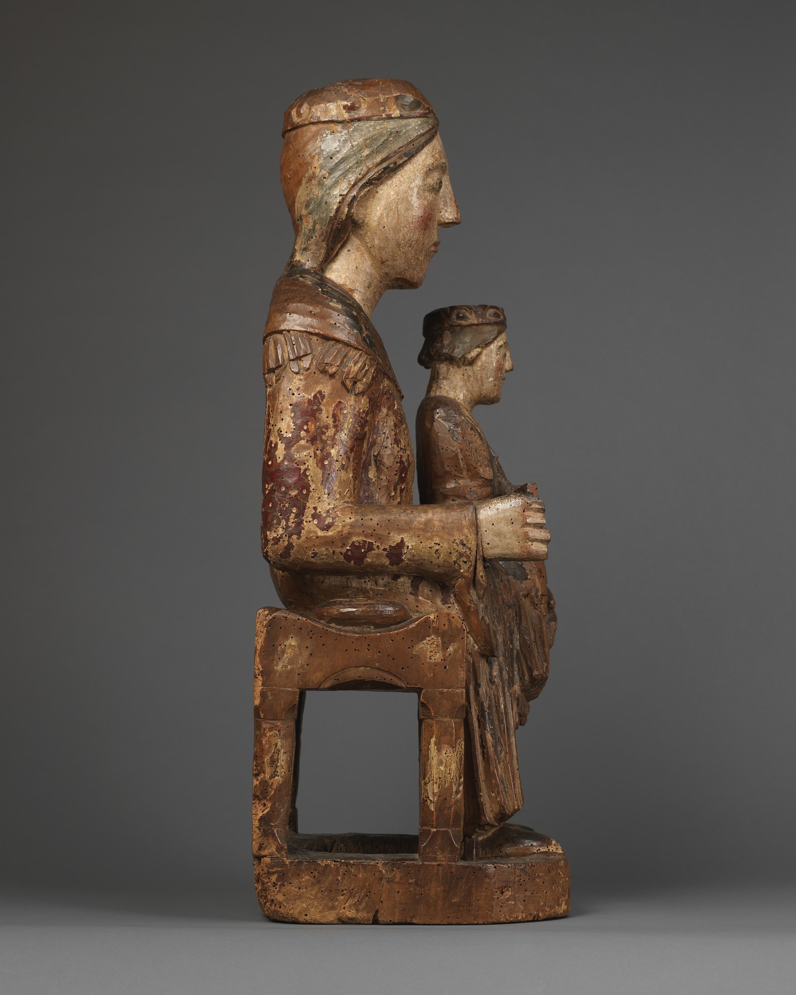 Enthroned Virgin and Child, Sedes Sapientiae, Eastern France, last quarter 12th century