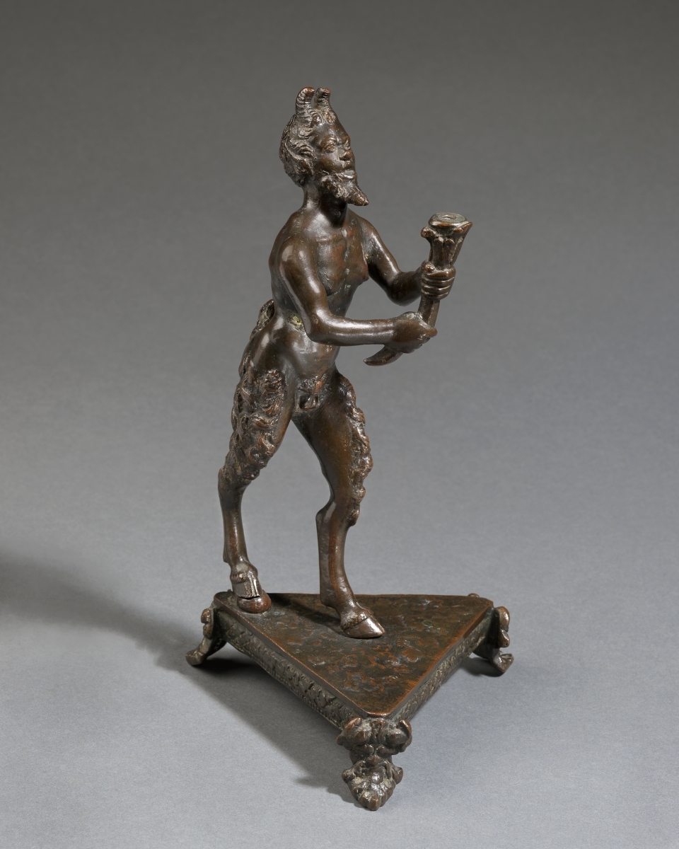 Faun, Attributed to the workshop of Desiderio da Firenze(active Padua 1532 – 1545), Italy, Pad